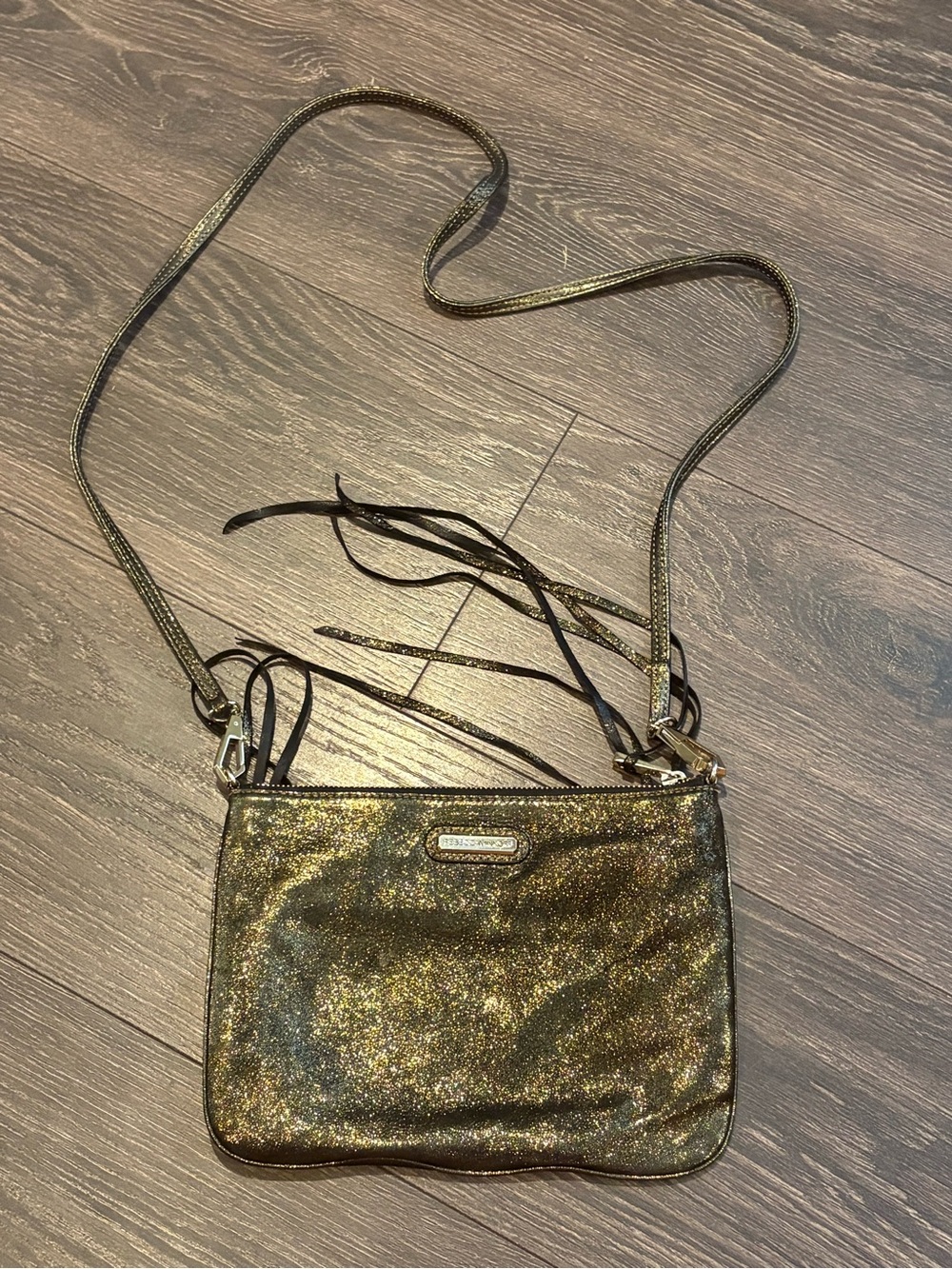 Rebecca Minkoff Golf Shimmer Crossbody/Purse